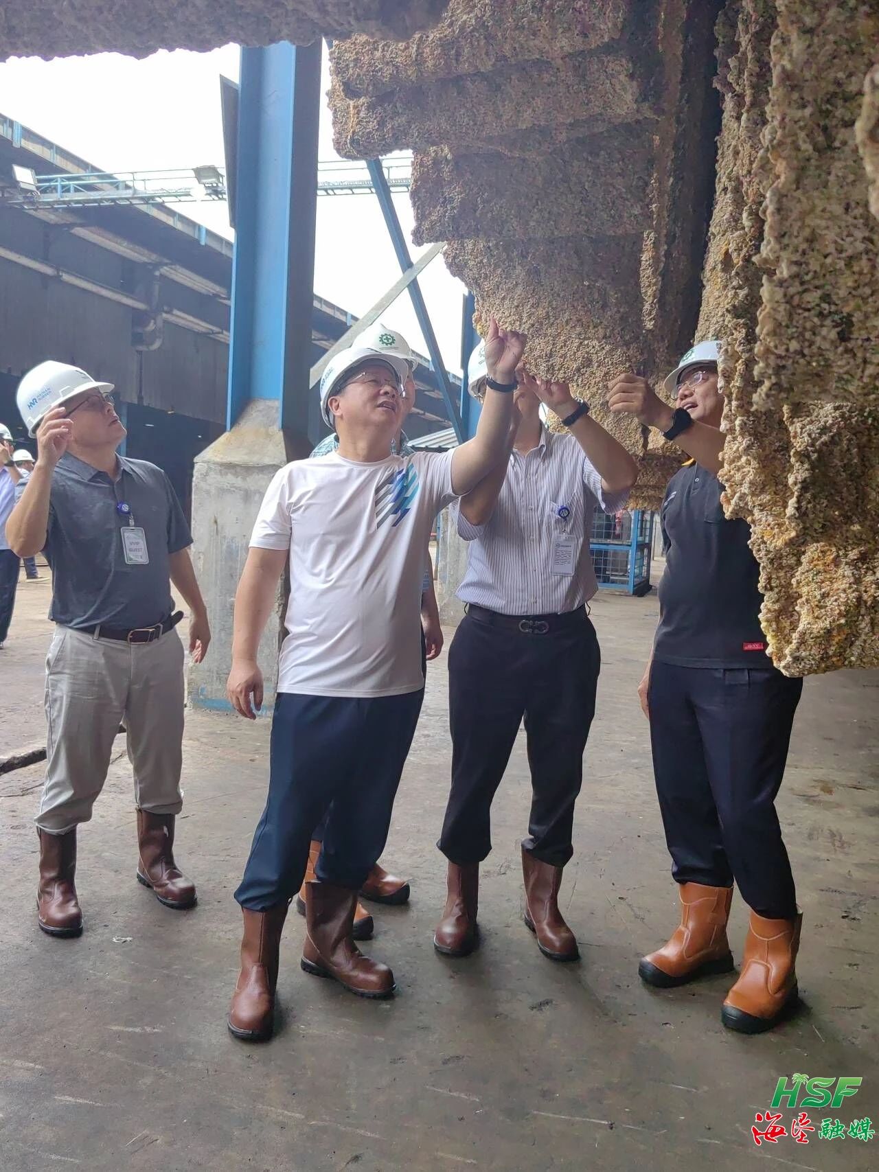 包洪文一行調(diào)研合盛農(nóng)業(yè)SGO加工廠。